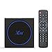 SUNNZO Android 11.0 X98 Mini Lecteur Multimédia de Diffusion en Continu 4K TV Box avec Amlogic S905W2 Quad-Core Chipset, 2 Go RAM+16Go eMMC, avec 2.4Go Hz/5Go Hz Double WiFi et LAN 100M