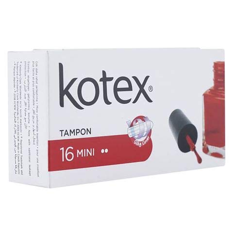 Kotex Mini Tampon Pack Of 16