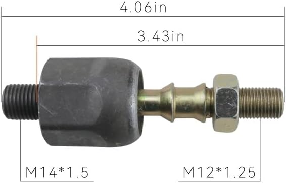 101880201 Golf Cart Parts Inner Tie Rod Steering Rack Joint for Club Car DS L8 T series Sightseeing Car Electrical Vehicle