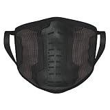 Jiangliuqi Mask- The Winter Soldier’s Mask Reusable and Washable Cloth Face Mask Adult Black