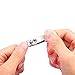 20 Pieces Stainless Steel Nail Clippers Set Fingernail and Toenail Clipper Portable Sturdy Nail Clippers for Men and Women