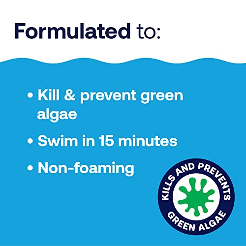 Image of HTH 67289 Swimming Pool Care Algae Guard Ultra, Swimming Pool Chemical, Long Lasting Formula, 32 fl oz