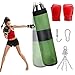 KOSIEJINN Sac de Frappe, 150cm/50FT Professionnel Punching Ball Adulte Enfant Sac de Boxe Punching Ball Adulte Ensemble Sac Frappe Coffret Boxe Suspendu Kick Boxing pour l'entraînement（Non rempli）