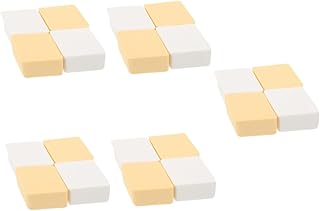 minkissy 20 Peças Esponja De Maquiagem Esponja De Coração Aplicador De Configuração De Esponja De Beleza Almofadas De Maquiagem Esponja Esponjas De Rosto Esponjas Pequenas Esponjas