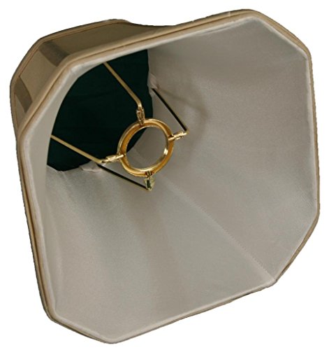 Image of Royal Designs Jade Alabaster Mini Lamp & Square Cut Corner Lampshade