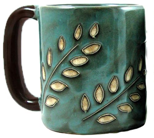 Mug Verde Stoneware 16 oz miniatura 2