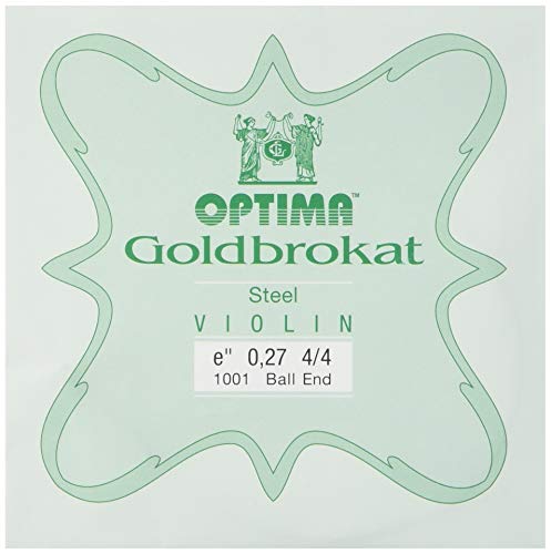 ゴールドブラカット バイオリンE線0.27ボールエンド(6本セット)