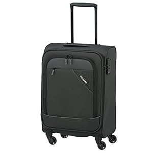 Travelite 87547-04 Derby Rolkoffer, Maat: S (55 cm), Antraciet (Grijs)
