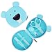 Baby Nail Set, Livememory Newborn Nail Kit Infant Baby Manicure Set with Clipper & Scissors & File & Nasal Tweezers - 4 Piece - Blue
