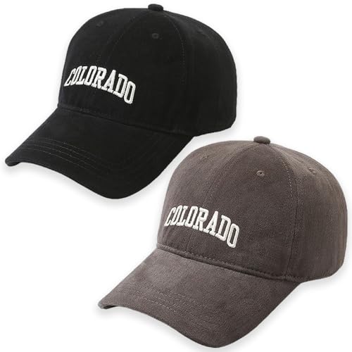 Scooters, NEWKIBOU 2 Piezas Gorras de béisbol, Sombrero de Sol Informal, Ajustables para Hombres y Mujeres Gorro de algodón para Deportiva, Casual y Actividades al Aire...