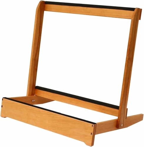 Soporte de madera para tenis de 64 x 43,5 x 33 cm, estante de raquetas para fitness
