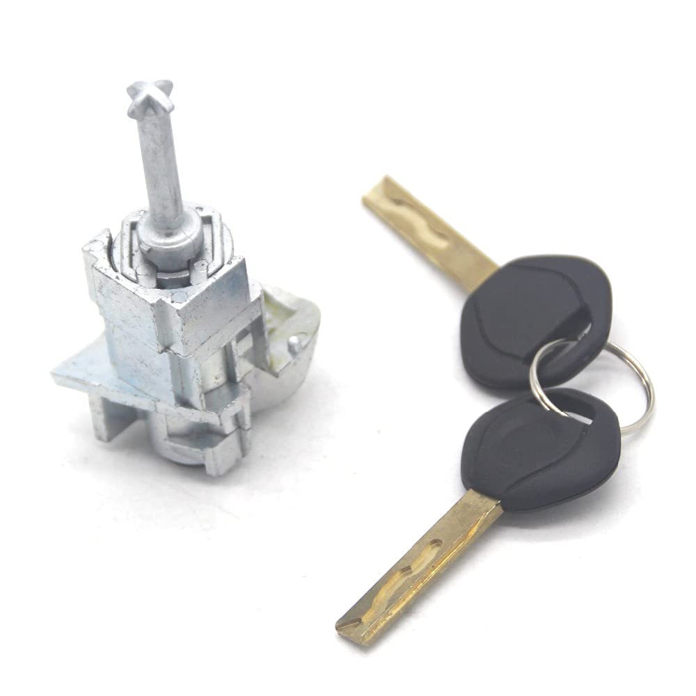 CYLINDRE DE SERRURE PORTE COMPLET pour Avant Gauche Avec 2
