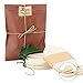 Natural Loofah Sponge Scrubbers 6 PCS , Greener Clean Durable Non-Scratch Brush, Made from 100% Plant-Based Fibers, Oil Non-Stick, Compostable， Luffa Loofa Loufa Lufa