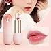 MooGlamor 3 Pcs Flower Lipsticks Clear Jelly Lip Tint Set with Temperature Change Color and Moisturizing Lip Gloss for Women Gift
