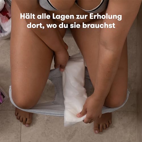 Frida Mom Wochenbett Unterwäsche nach der Geburt | 8 Einwegslips | Superweich, atmungsaktiv & dehnbar | Shorty-Schnitt, latexfrei, One Size | Ideal für Klinik & Erholungsphase