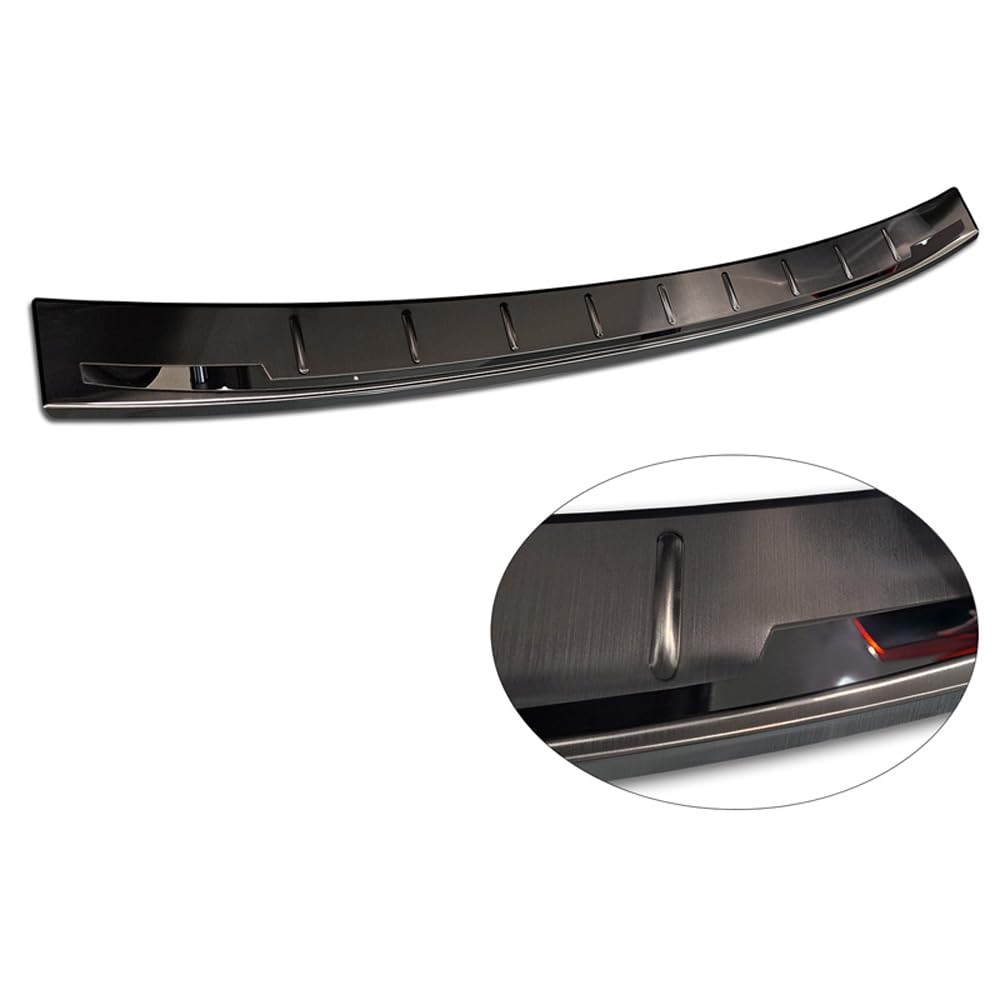 Avisa Protection de Seuil de Coffre Acier INOX Shadow Premium sur Mesure