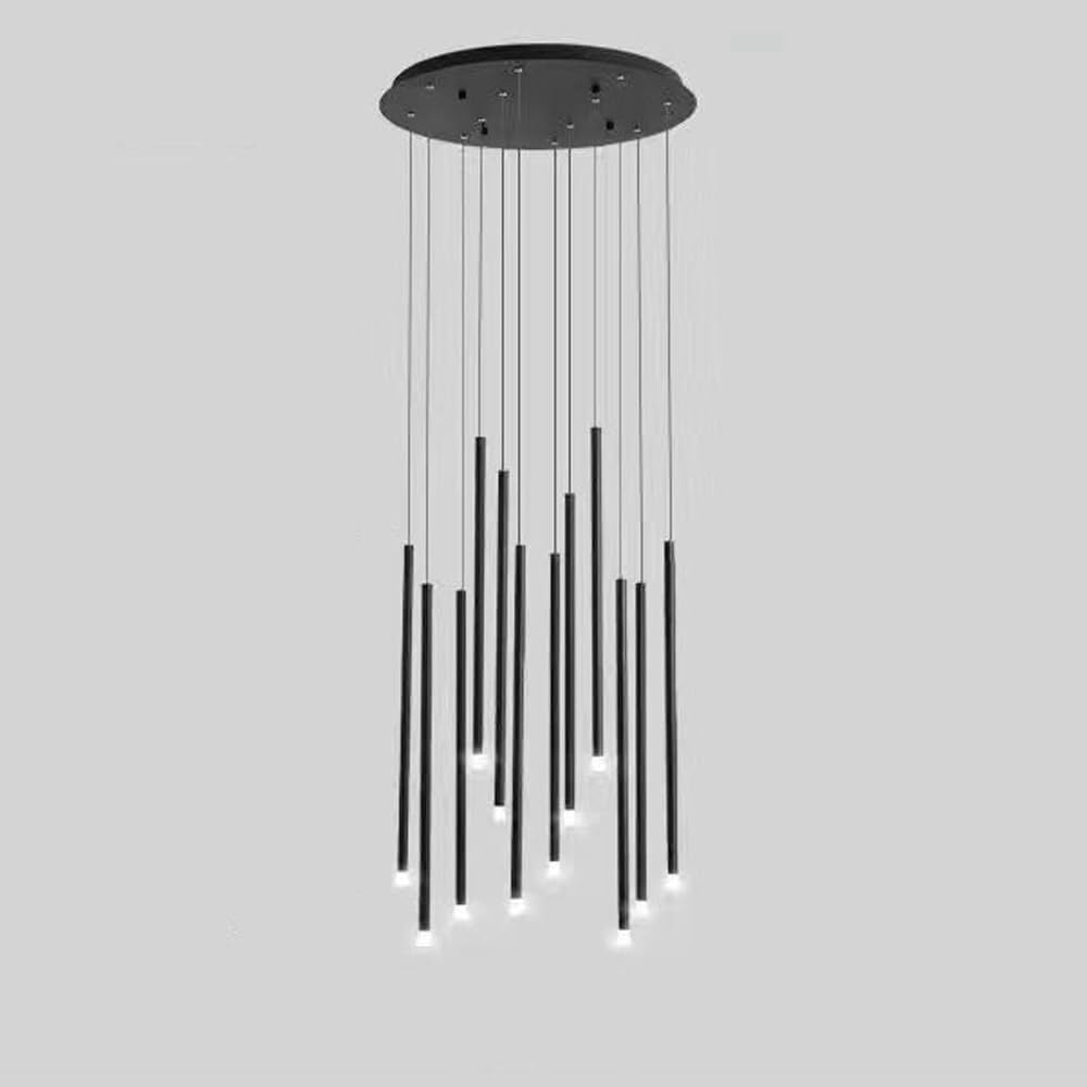 Lustre plafonnier pour salle à manger et salon moderne de style maison de campagne chaleureuse