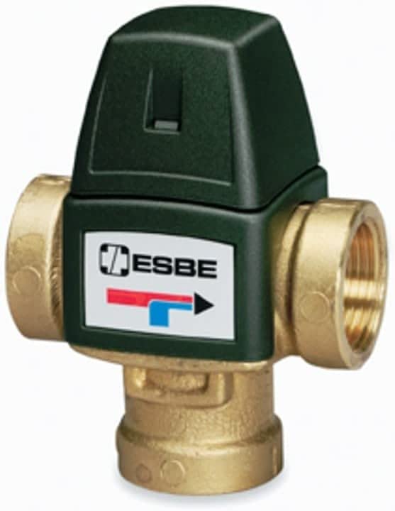 Ritzer ESBE VTA 322, 323, 321 con diferentes conexiones, grifo mezclador termostático de 3 vías (35 60 °C, rosca interior 3/4