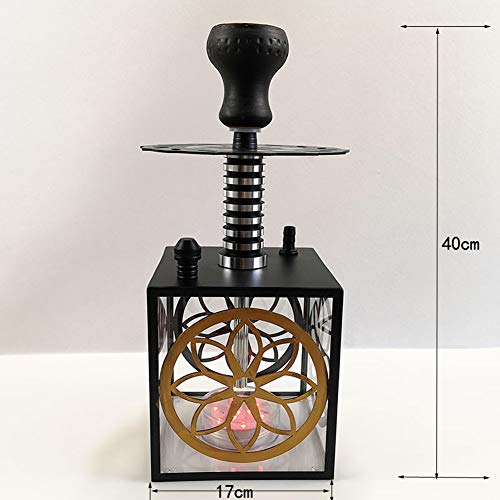 Mr. Hao Acryl Printed Shisha-Set mit Lights Bar KTV Cafe – Bild 5
