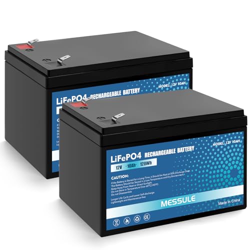 12V 10Ah Lithium LiFePO4 Rechargeable Battery for SLA,ADT,Recharg...