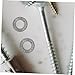Hemobllo 20pcs Washers Industrial High Strength Locking Washers for Screws Bolts
