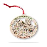 Gardening Christmas Ornament 2025, Garden Tools Wheelbarrow Shovel Flower Pot Ornament, Horticulture Themed...