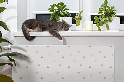 Étoile colorée aimant de radiateur Coloray cache chauffage