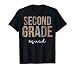 Second Grade Squad Hello Back To School Appreciation Leopard T-Shirt