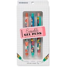 Erasable Bloom Gel Pens Set of 3 by Snifty