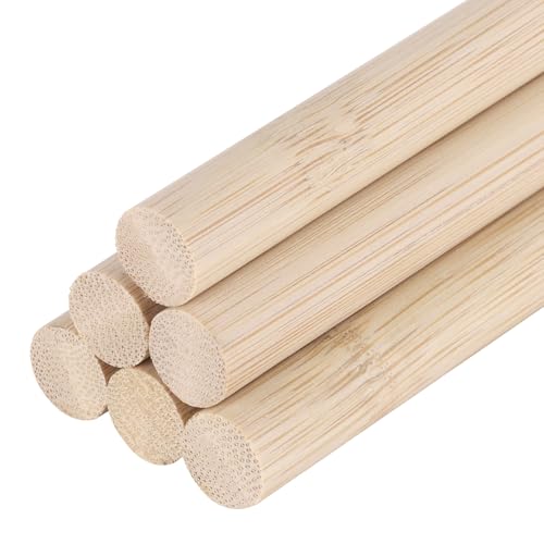 Bâtons d'artisanat en bois pour suspensions macramé et déco bohème - 2