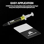 CORSAIR XTM60 High Performance Thermal Paste for CPU or GPU, 3g - Low Viscosity, Long-Term Stability, Easy Application, Included Applicator Card - Image 3