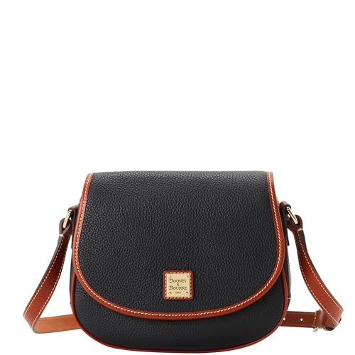 Dooney & Bourke Handbag, Pebble Grain Saddle Bag Crossbody