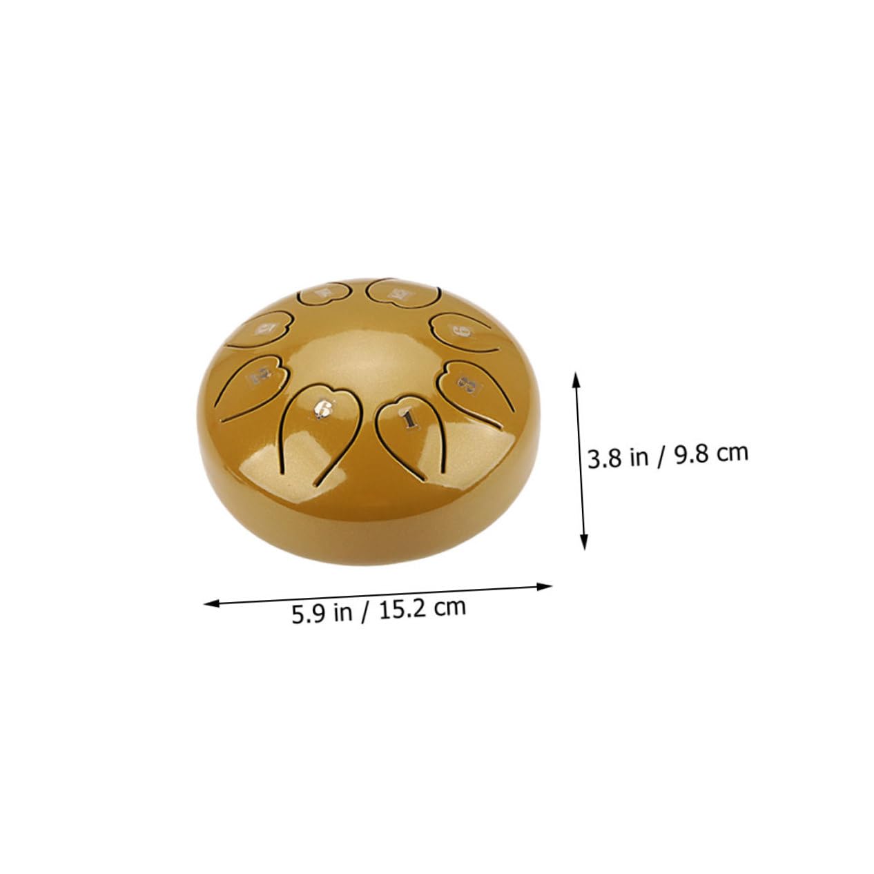 BESTonZON Hueco Portátil De Lengüeta Etéreo Instrumento De Percusión Para Principiantes Para Amantes Música Cualquier Escenario