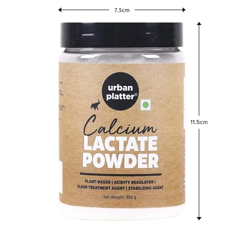 Urban Platter Calcium Lactate Powder, 250g