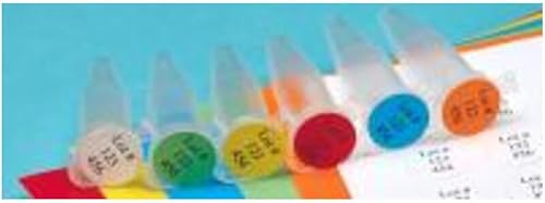 Diversified Biotech T-Spots-M, puntos duros 38" diámetro granate (rollo de 1000)