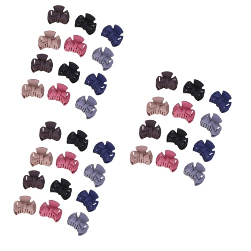 Mini pince à cheveux avec nœud FRCOLOR pour femme et fille, lot de 72 accessoires de coiffure