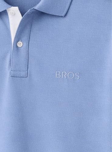 Image of 3BROS Men's Cotton Blend Half Sleeve Regular fit Comfortable Polo Neck T-Shirt (Pack of 1)