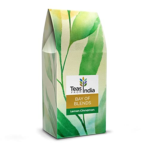 Teas From India | Bay Of Blends | Lemon Cinnamon Chai | Handpicked Leaves | 100g pack