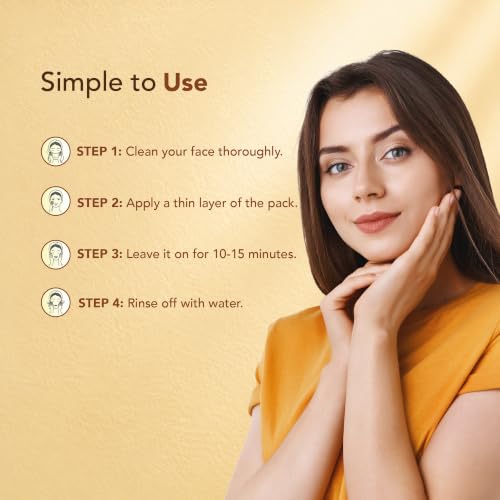 Image of DR.RASHEL Beauty Elixirs Ubtan Face Pack with Haldi for Face & Body Glowing Skin, Oil Control, Acne, Pimples, Blemishes, Pigmentation & Brightening 380 ml