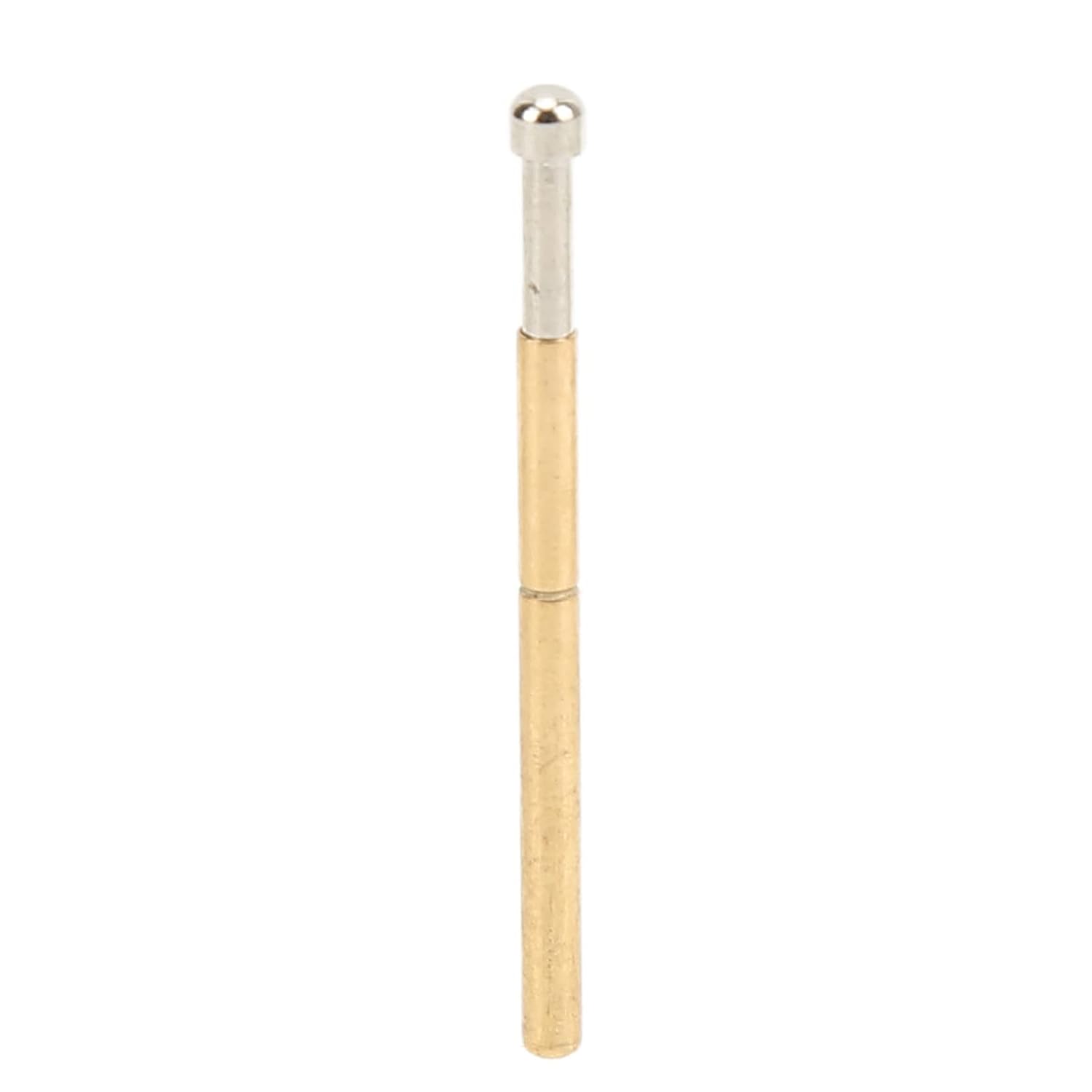 Small and Stable Probe Pins, High Passing Current, Electronics Test Accessories for PCB Testing, P125,D Brass Spring Test Probes with Tapered Head, 100 Pcs Set for Long Time Use