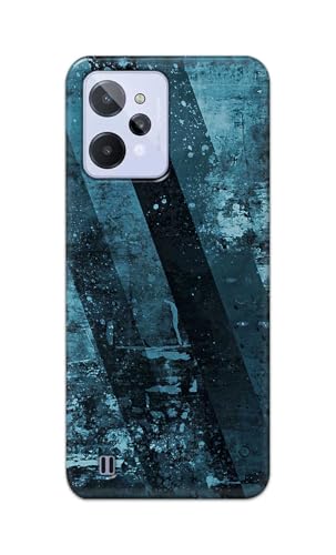 Image of Printed Hard Back Cover for Realme C31 Back Cover (Rugged Background -J1) -190724(EA)