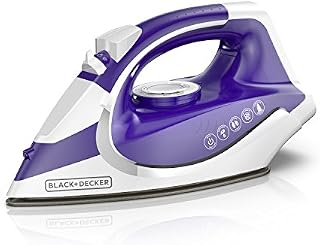 Black+Decker ICL500 Light ‘N Go Cordless Iron, Purple, Large Water Tank