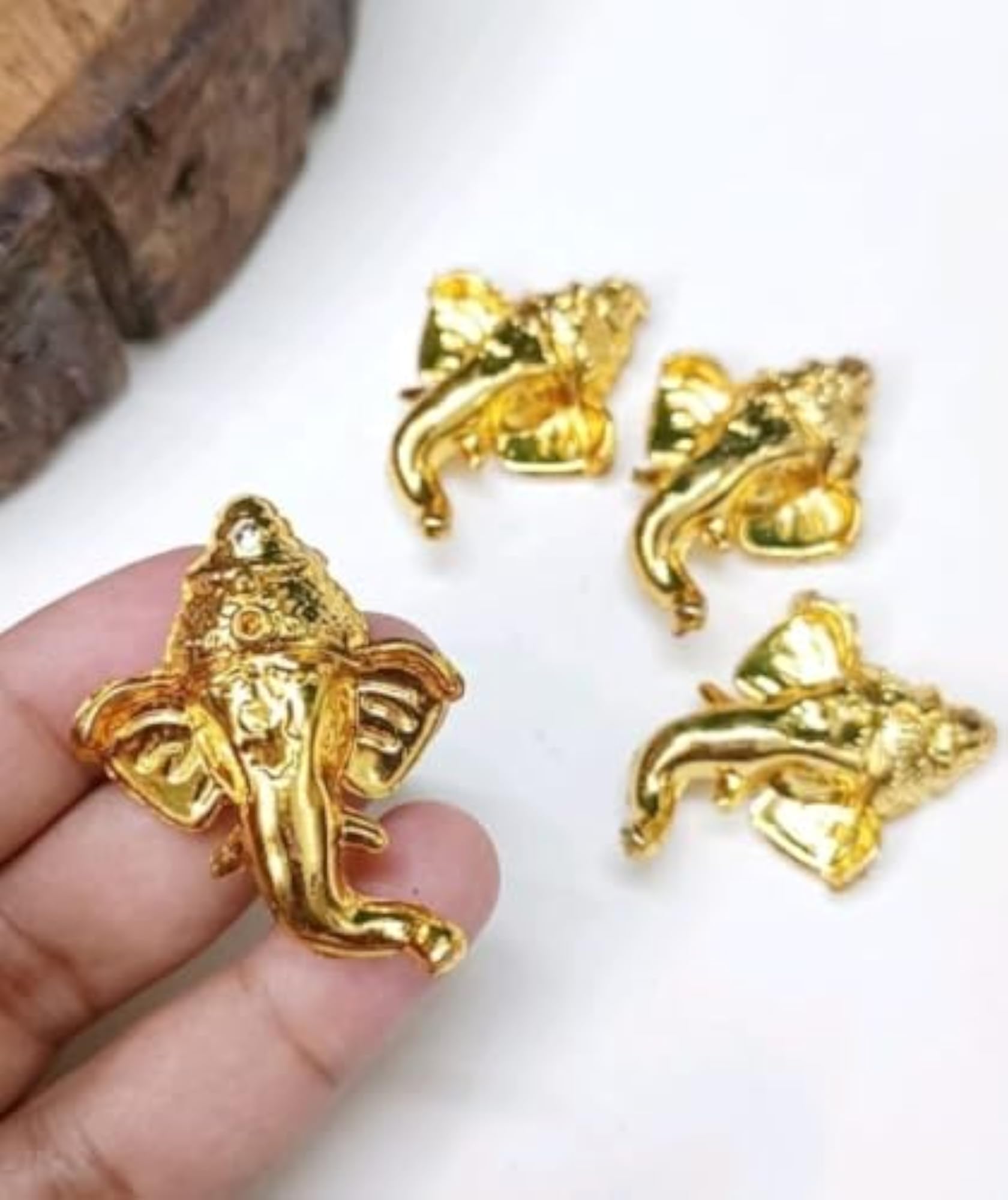 3D Ganesh Decorative Charms for DIY Craft Projects