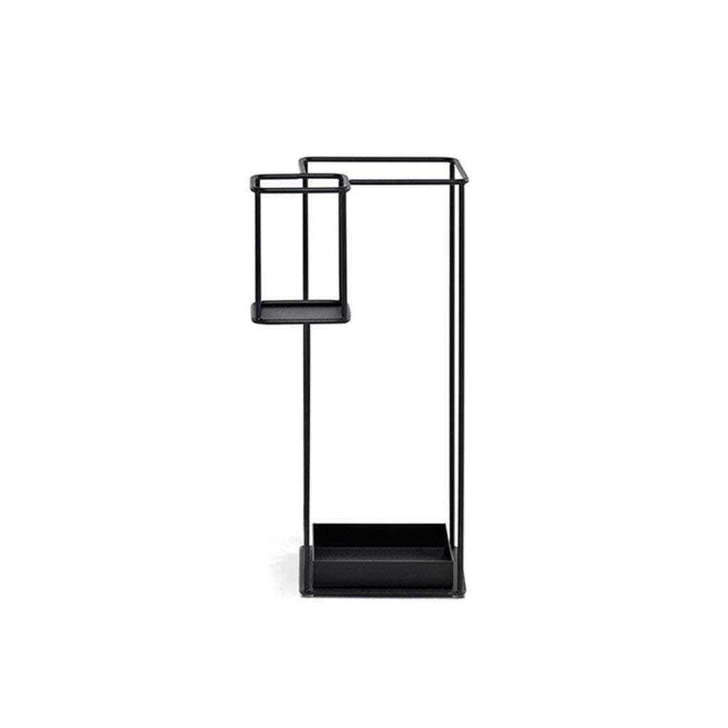 Porte-parapluie noir étanche pour éviter le sol mouillé dans l'entrée du ménage