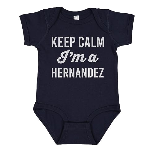 TATY Kids Keep Calm I'm a Hernandez Baby Infant Bodysuit