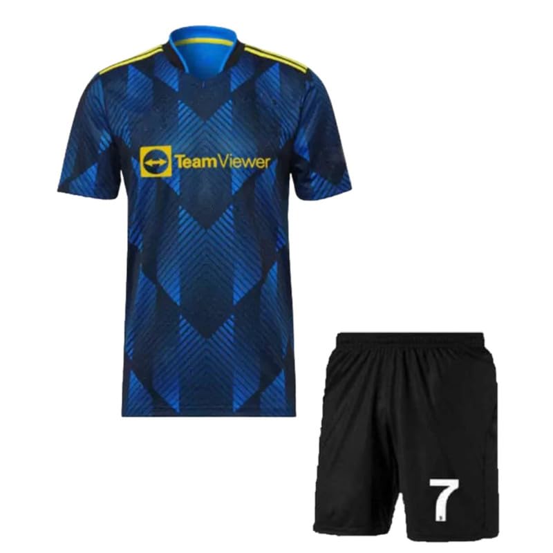 Image of Ronaldo 7 Jersey with Shorts for (Kids,Boys & Men)