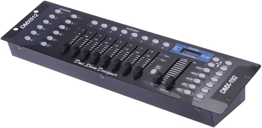 Controlador DMX 192: Mesa para Gestión de Iluminación en Eventos y Espectáculos
