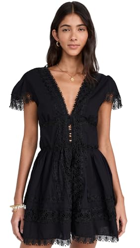 knee length dresses for ladies Piper Applique Mini Dress - Size AU 10 / US 6 - Baby Pink - Women's Dresses Cocktail main image 1