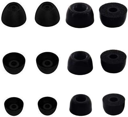 Miniatura 1 de ALXCD Kit de auriculares de repuesto para auriculares Galaxy Buds, SML, 3 pares de puntas de silicona para auriculares, S M L, 3 pares de