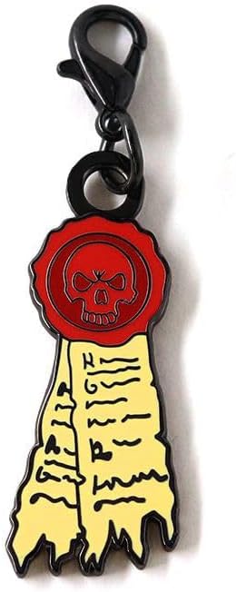 Warhammer 40K Aquila Imperialis Metal Emblem Pendant Keychain, Pure Seal Collectible Accessory Gift for Fans